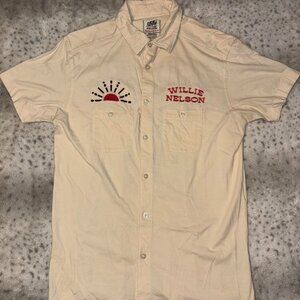 Willie Nelson “Outlaw Music” Embroidered Shirt